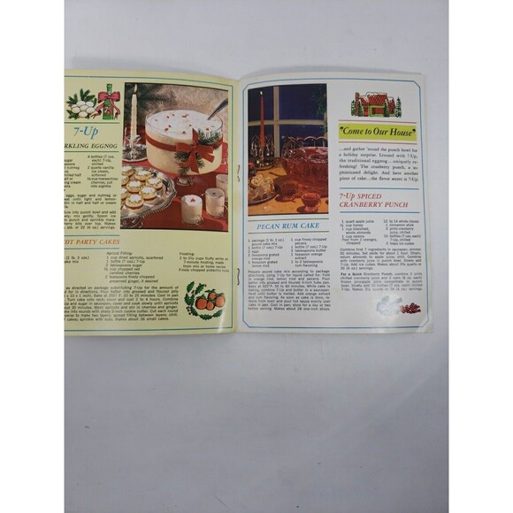 For Happy Holidays 7 Up Your Party 1964 Advertising Recipe Booklet St. Louis MO - Picture 10 of 12